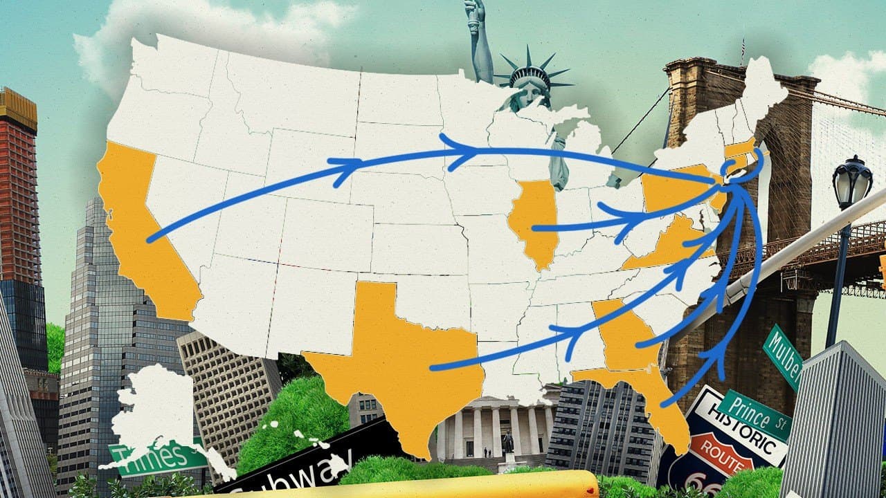 Where Are NYC Renters Coming From? Top States Revealed + How Much They're Paying