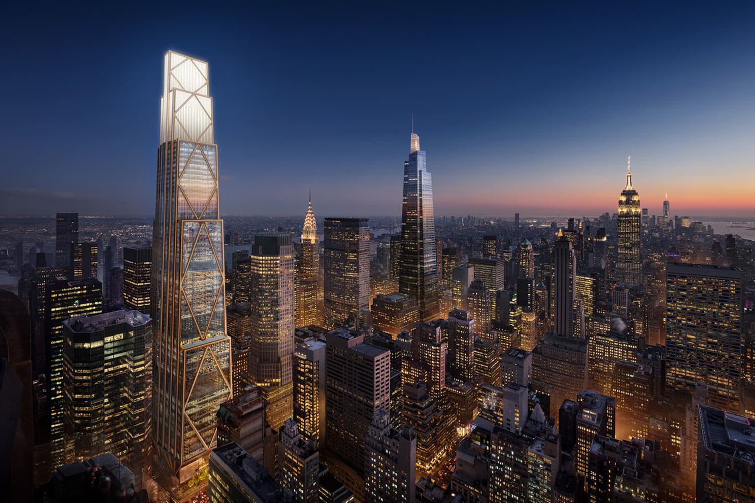 JPMorgan Chase's NYC Headquarters Reaches its Peak: A Glimpse of the Future of Midtown East