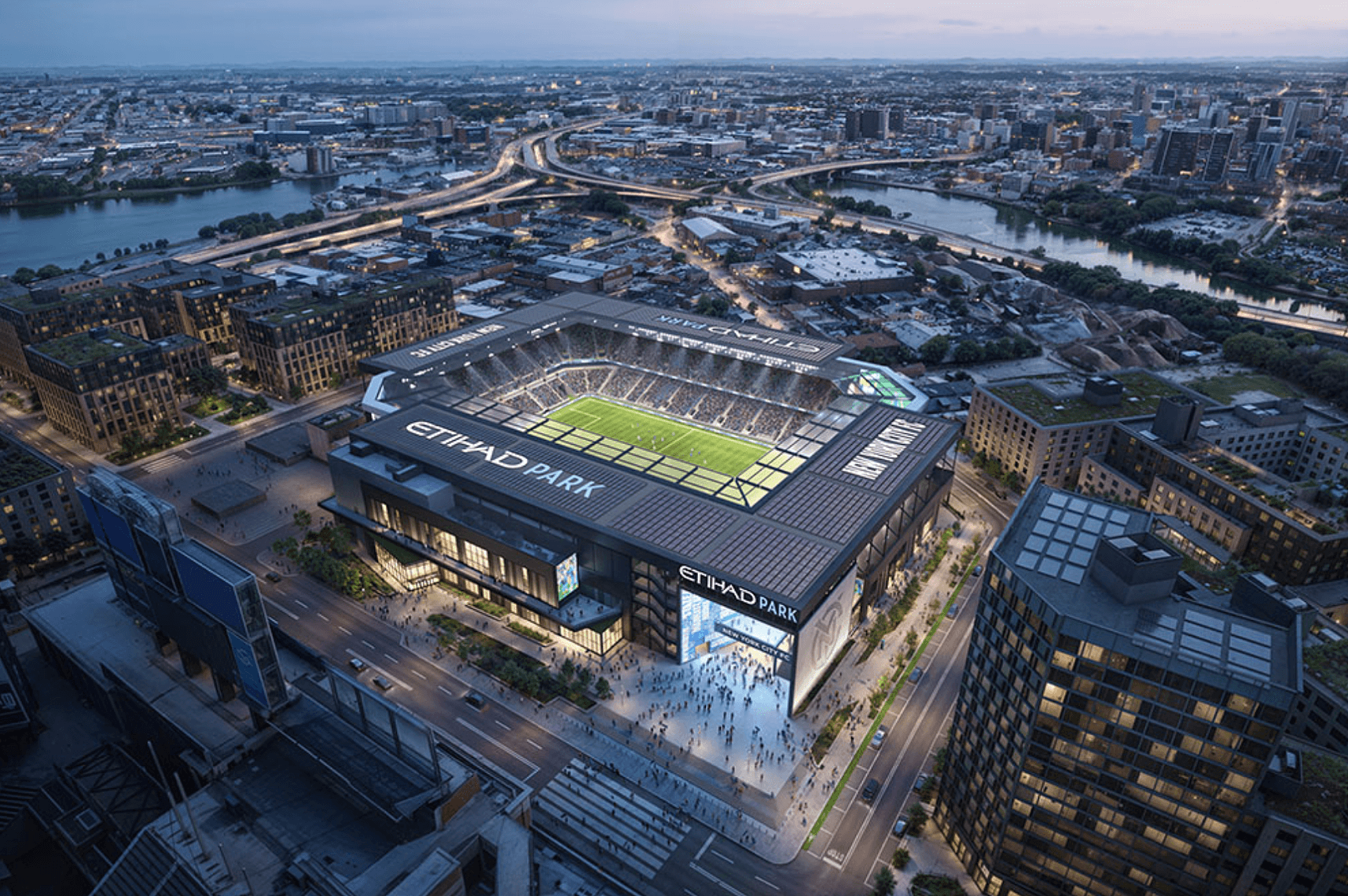 NYCFC's New Etihad Park: A Stunning 25,000-Seat Stadium Coming to Queens!