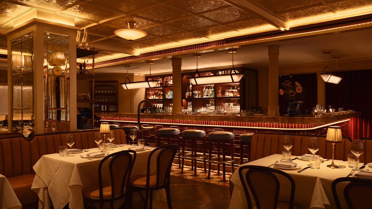 Inside Cafe Charmant