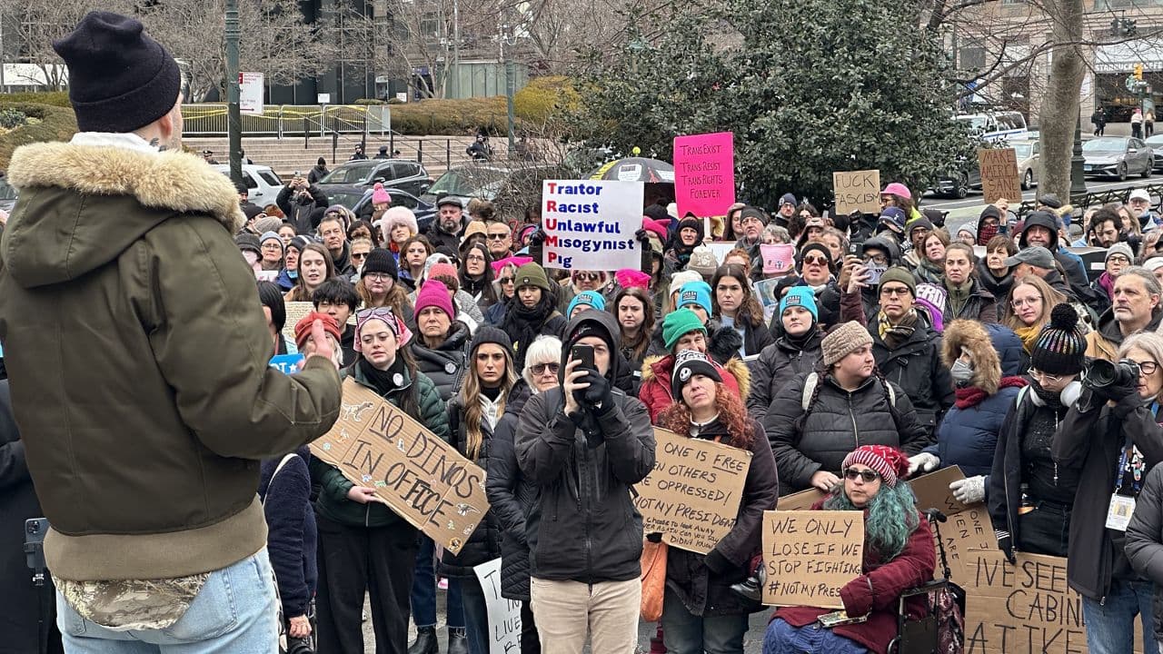 NYC's Powerful People's March: Thousands Protest Trump Policies