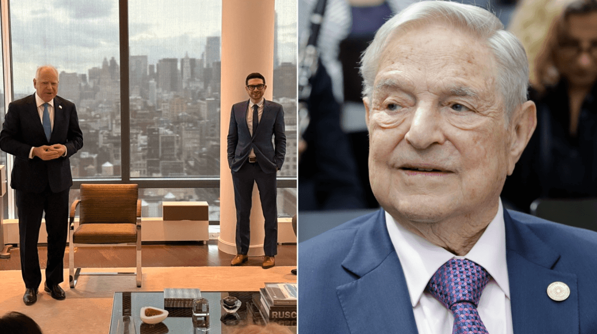 Minnesota Governor Spotted in NYC Luxury Apartment with George Soros' Son: Critics Call It 'Billionaire Nepo Baby' Connection