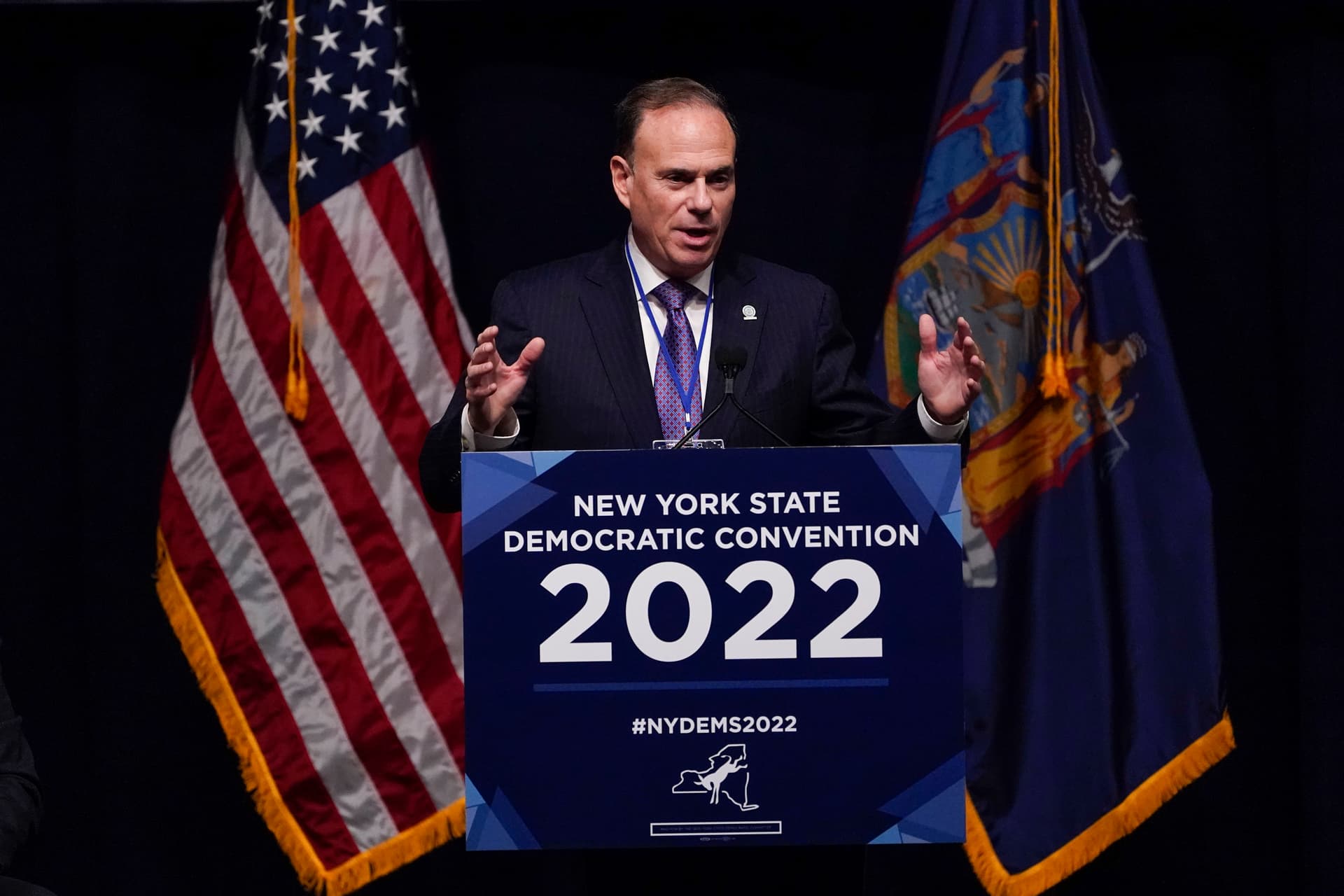 NY Democratic Chair's Future Uncertain After Defying Hochul's Endorsement