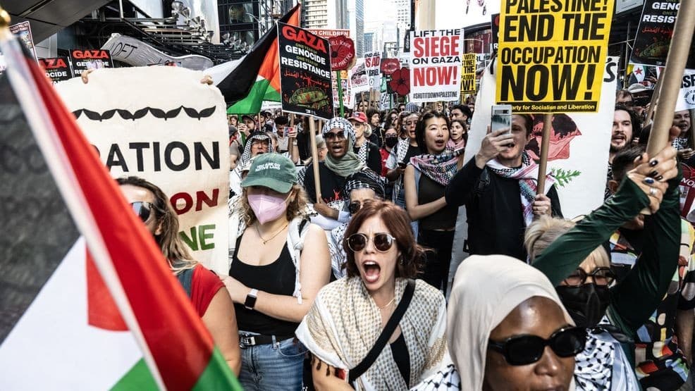 Thousands Protest in NYC on Anniversary of Israel-Hamas War: What Happened?