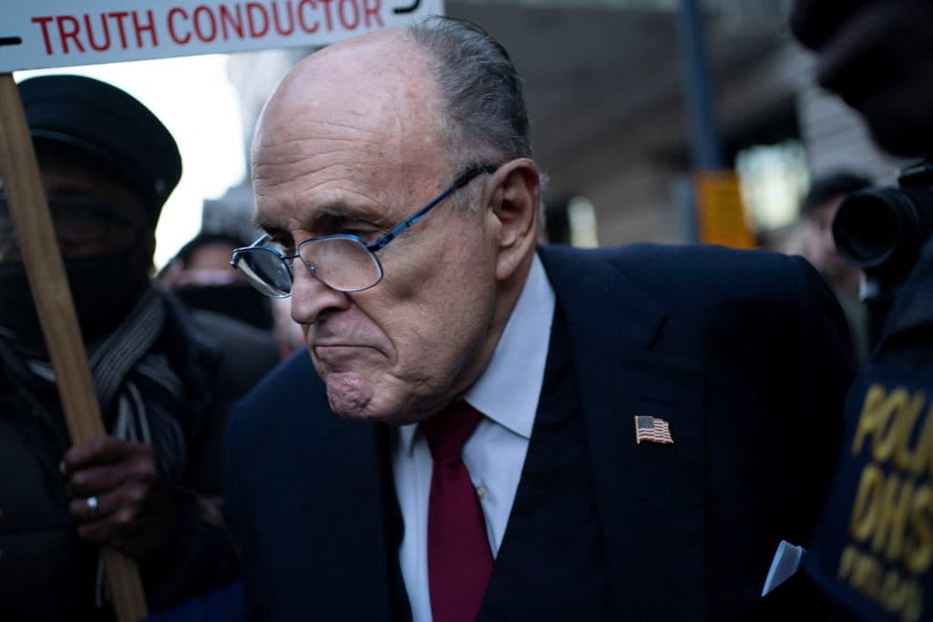 Rudy Giuliani Ordered to Surrender NYC Apartment & Luxury Watches to Georgia Election Workers