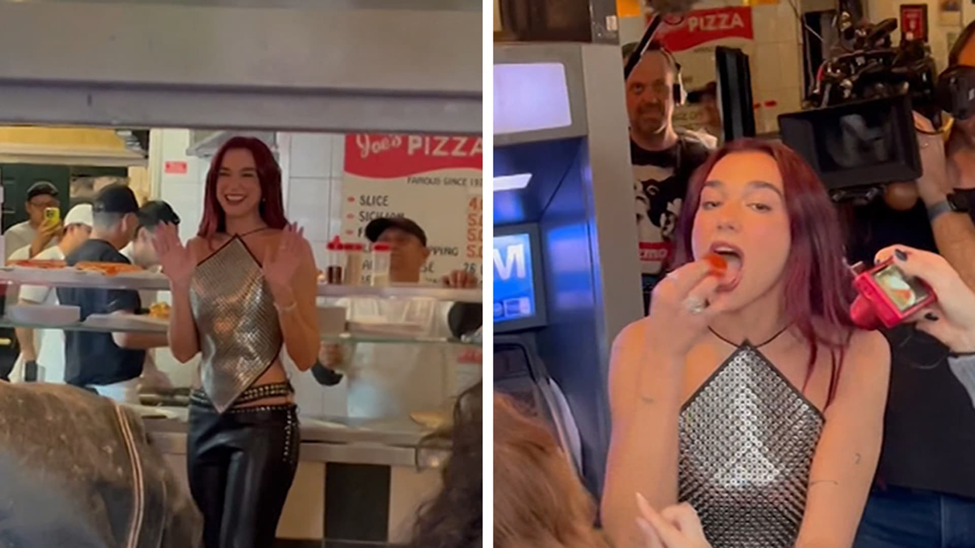 Dua Lipa Rocks Backless Top While Grabbing Pizza in NYC: See the Pics!