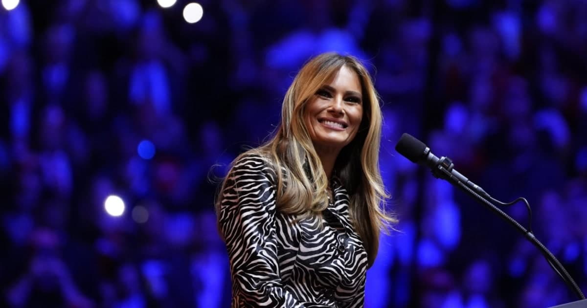 Melania Trump Breaks Silence, Speaks at Trump's NYC Rally