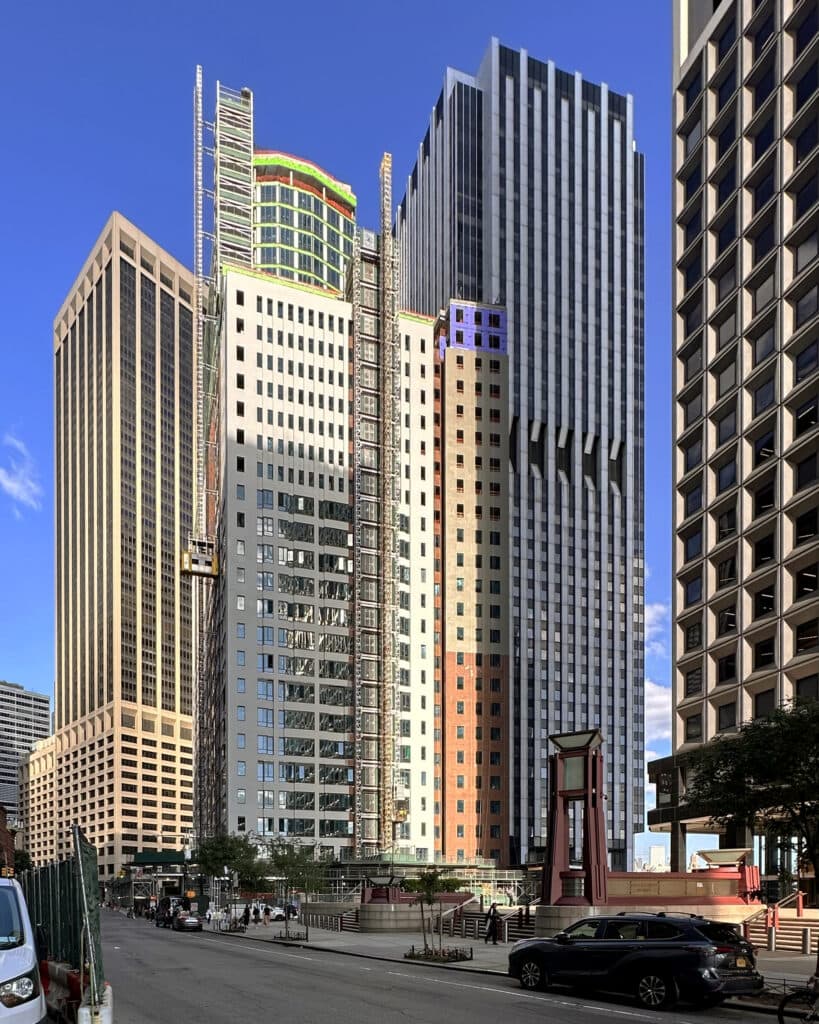 Construction Progress at 25 Water Street