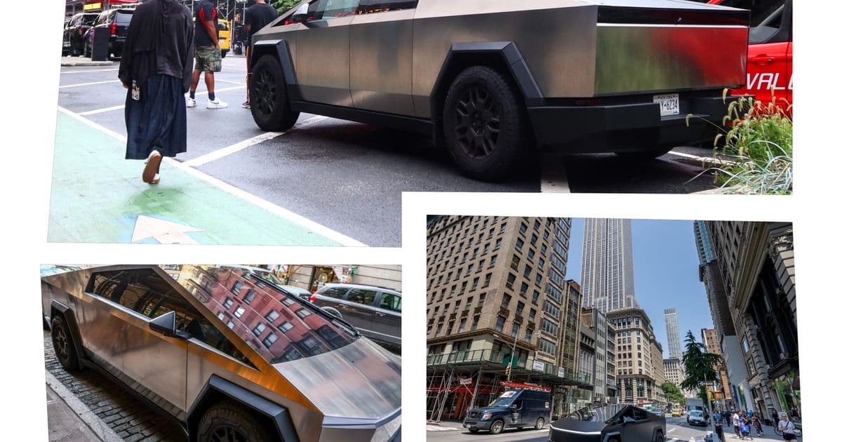 Cybertruck Invasion of NYC: A Year of Electric Vehicles, Road Rage, and Viral Sightings