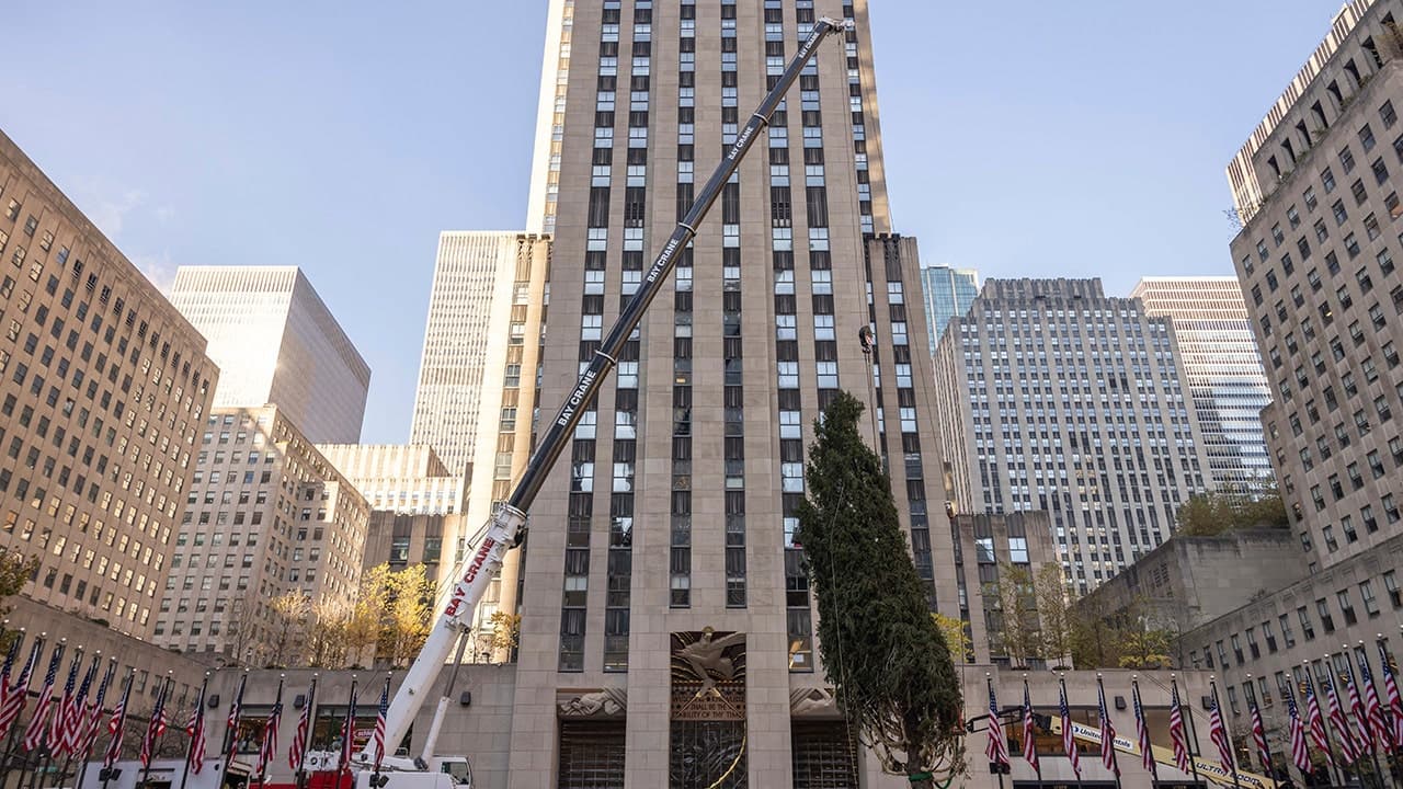 Rockefeller Center Christmas Tree Arrives: NYC's Holiday Season Begins!