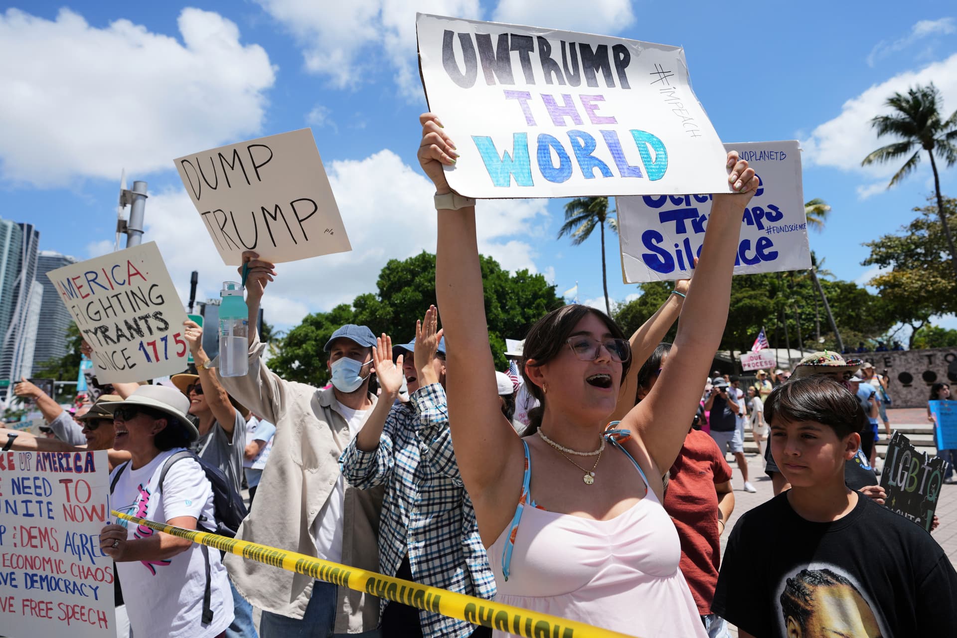 Massive Nationwide Anti-Trump Protests Erupt: Citizens Rise Against Presidential Policies