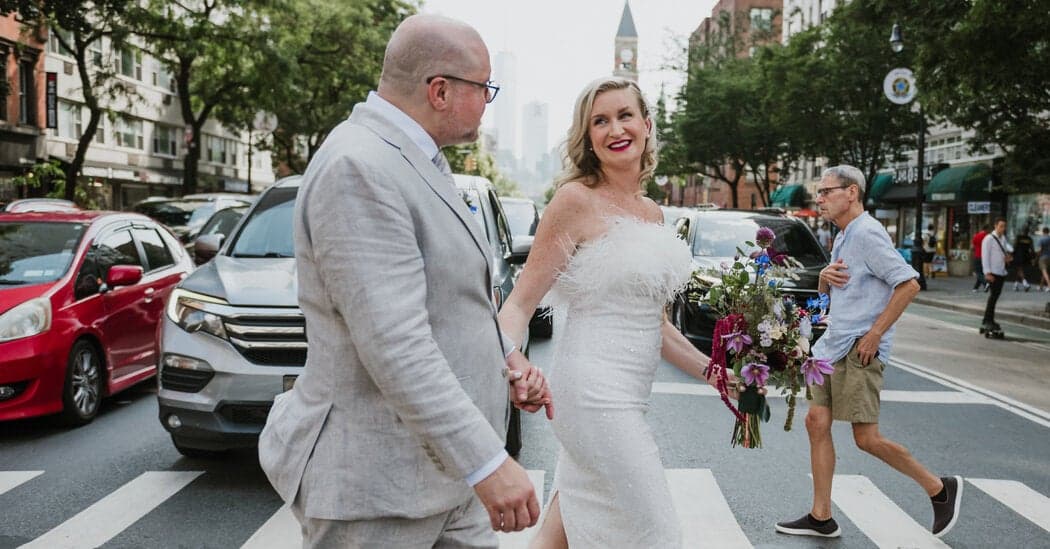 The Fake Grey Lady's Real Love Story: From NYTimes Vows Parody to the Altar