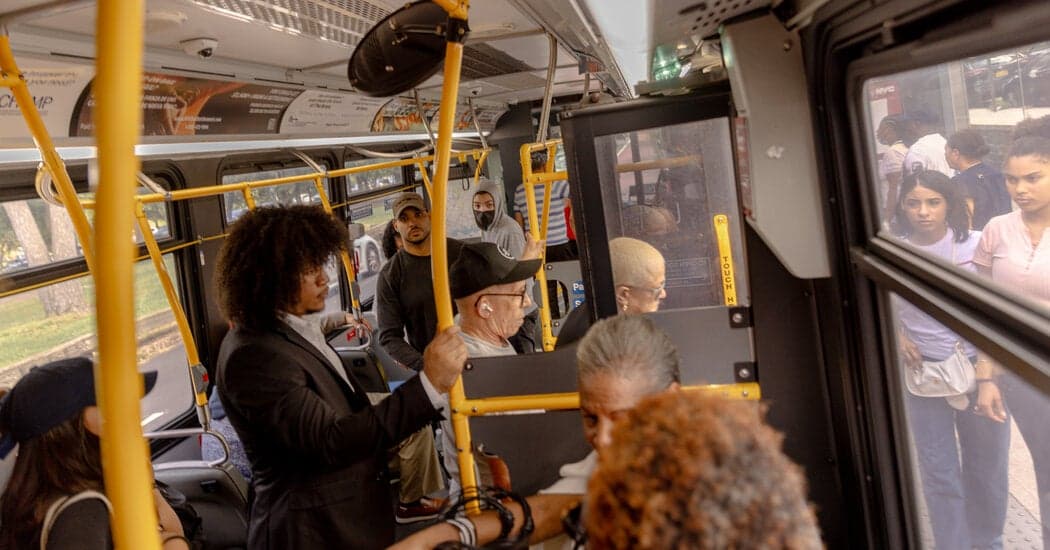 NYC Bus Fare Evasion Soars: Almost Half of Riders Skip Paying!