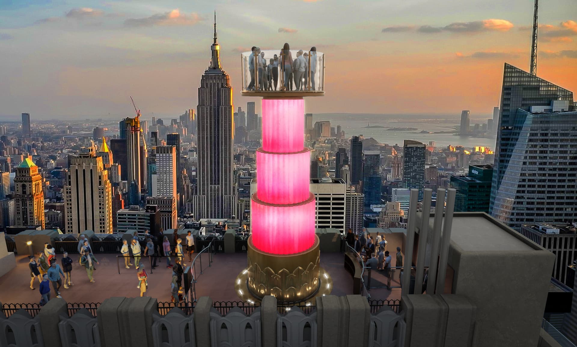 New York City's Top of the Rock Gets a Sky-High Upgrade: The Skylift Experience is Now Open