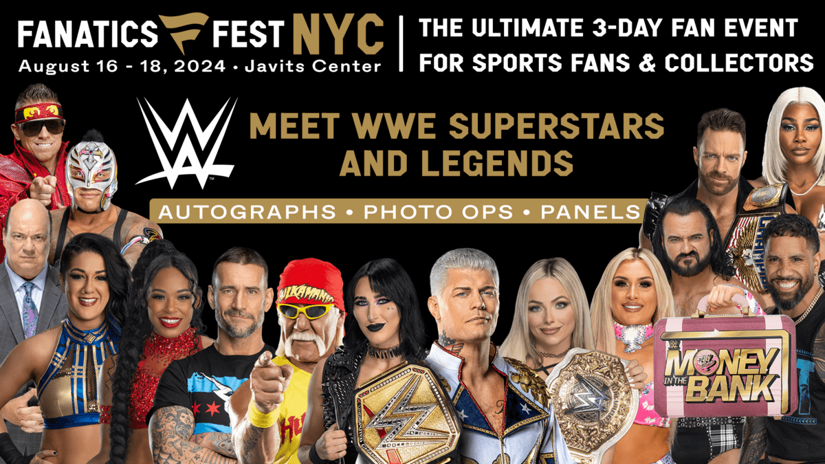 WWE Superstars Take Over Fanatics Fest NYC: Get Your Autographs, Photos, and More!